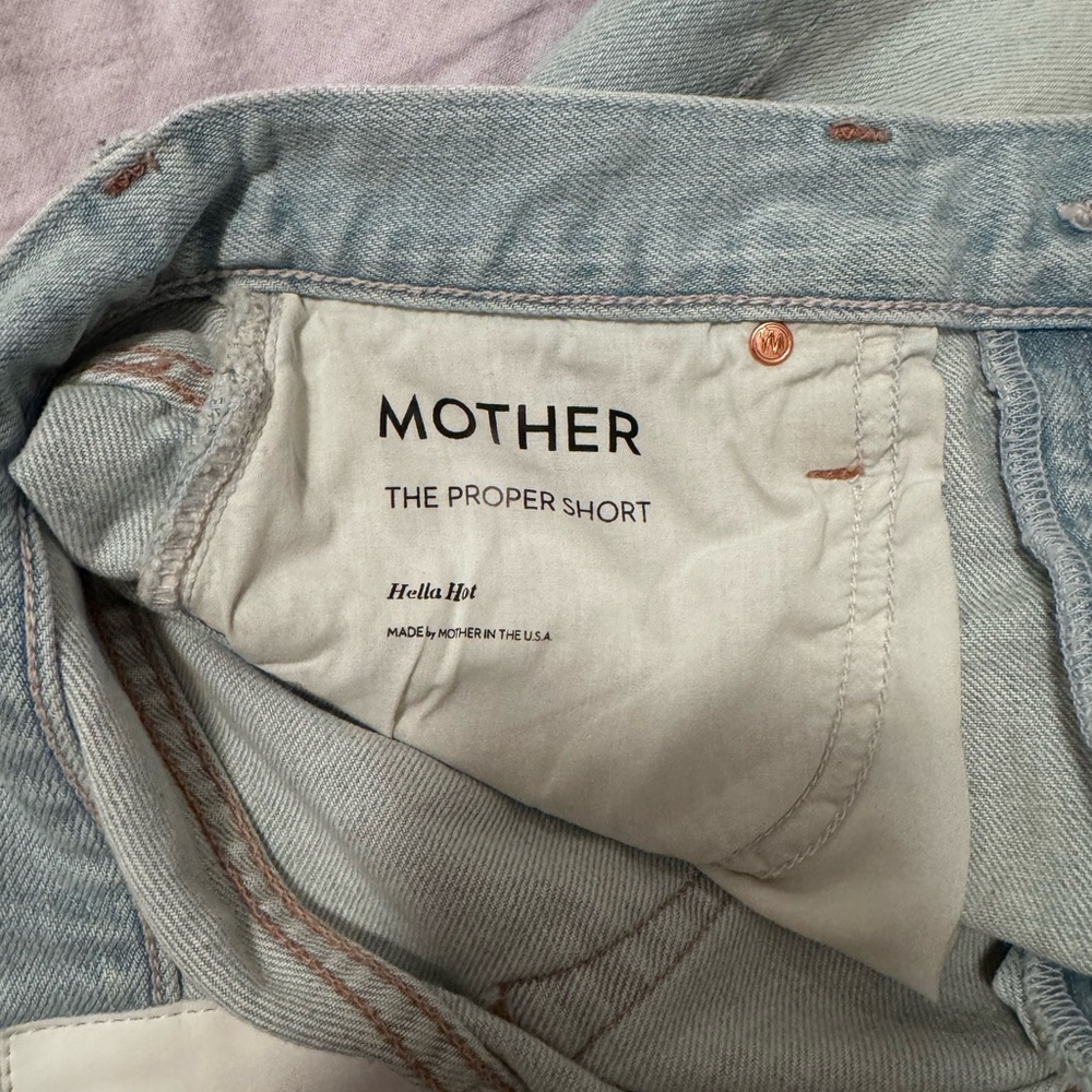NWOT MOTHER SUPERIOR The Proper Short - Picture 5 of 6